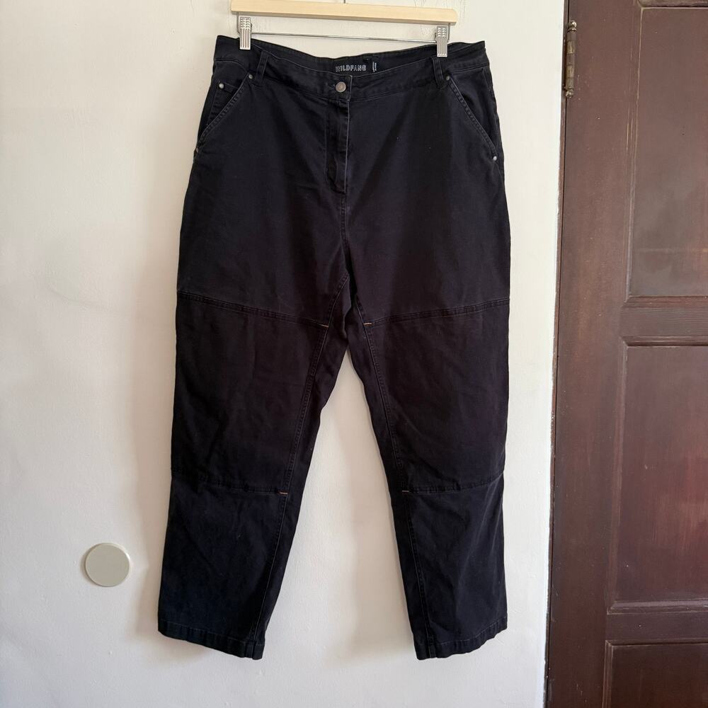 WILDFANG | Black The Essential Work Pants Extra Large